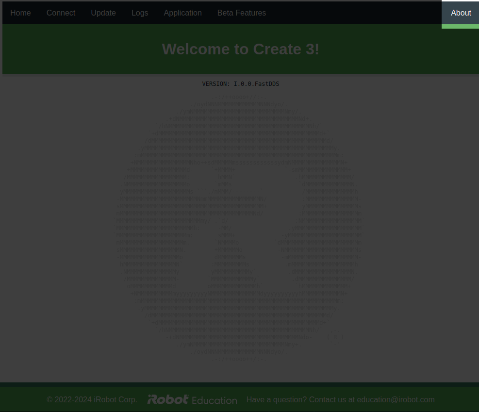 About tab